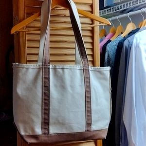 L.L. Bean boat and tote bag